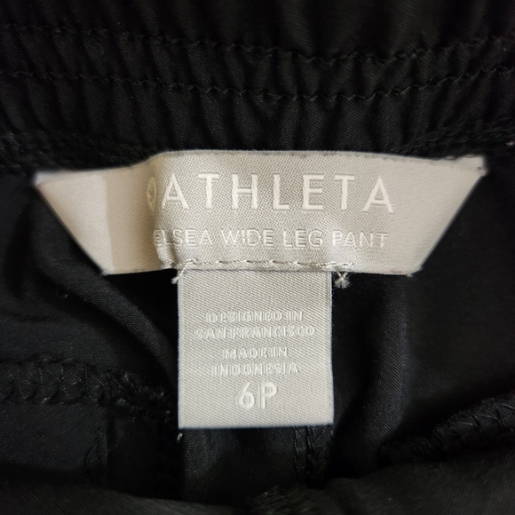 Athleta Chelsea Utility Wide Leg Pants, sz 6 - Picture 9 of 11